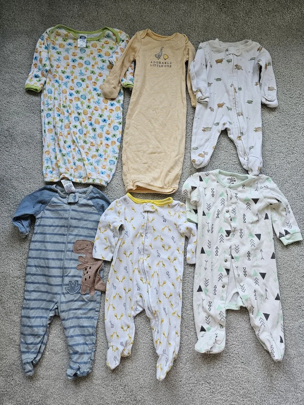 41pc baby boy clothing NB 3 month pants dress swaddle me onesie footies romper